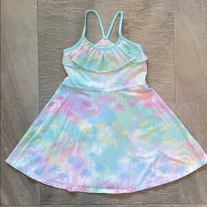 Children’s Place Tie-Dye Palm Tree Dress